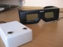 Okulary 3D Asus z interfejsem. Interfejs jeszcze w powijakach. Nie mam czasu go dokończyć.